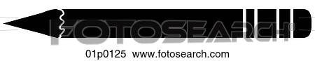 Clipart - pencil. Fotosearch