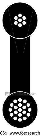 receiver front View Large Clip Art Graphic Clipart - receiver front. Fotosearch