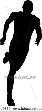 Clip Art - runner 2. Fotosearch