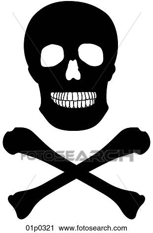 skull and crossbones View Large Clip Art Graphic Clipart - skull and crossbones. Fotosearch