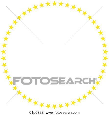 Clipart - star ring. Fotosearch