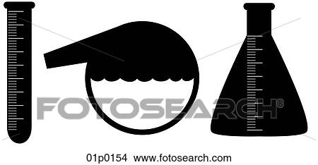 Clipart - test tubes. Fotosearch