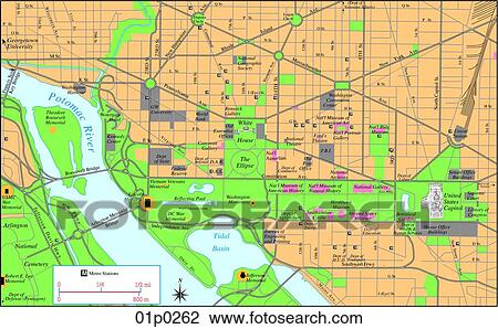 washington, dc-downtown View Large Clip Art Graphic Clipart - washington, dc-downtown. Fotosearch