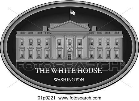 white house plaque View Large Clip Art Graphic Clipart - white house plaque. Fotosearch