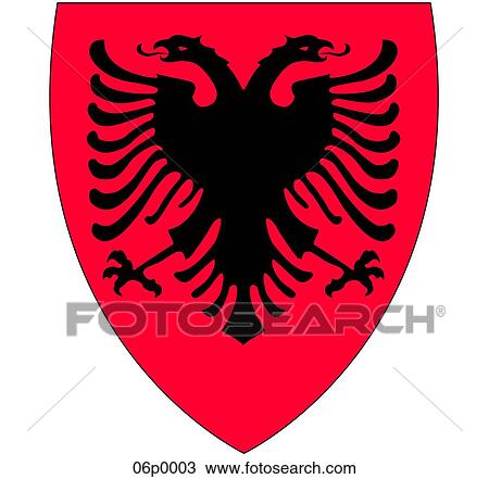 albania View Large Clip Art Graphic Clipart - albania. Fotosearch