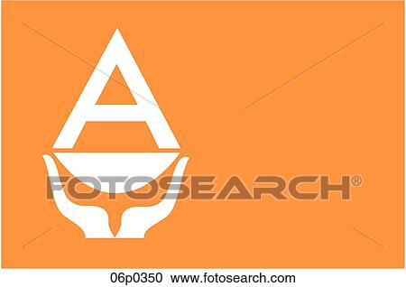 Clipart - antarctica flag. Fotosearch