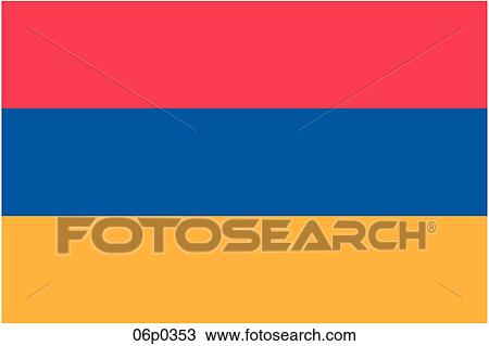 Clipart - armenia flag. Fotosearch