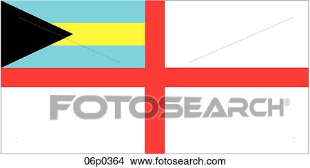 bahamas flag, war ensign View Large Clip Art Graphic Clipart - bahamas flag, war ensign. Fotosearch