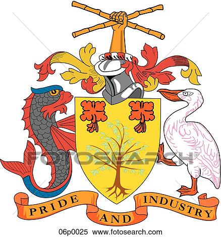 Clipart - barbados. Fotosearch