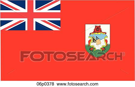 Clip Art - bermuda flag. Fotosearch