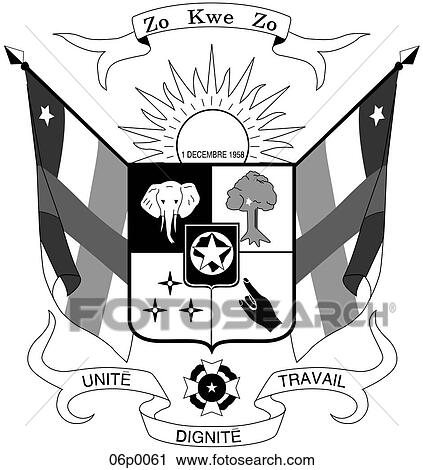 Clipart - central african rep. Fotosearch