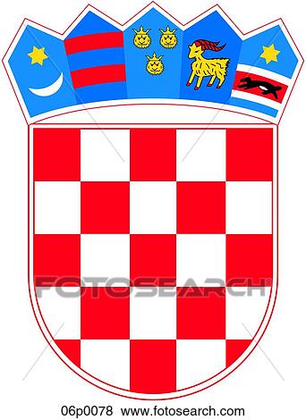 Clip Art - croatia. Fotosearch