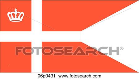denmark flag, state ensign View Large Clip Art Graphic Clipart - denmark flag, state ensign. Fotosearch