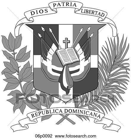 dominican republic View Large Clip Art Graphic Clipart - dominican republic. Fotosearch