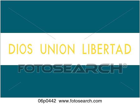 Clipart - el salvador flag, state. Fotosearch