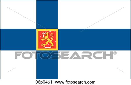 finland flag View Large Clip Art Graphic Clipart - finland flag. Fotosearch