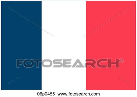 Clipart - france 1853 flag. Fotosearch