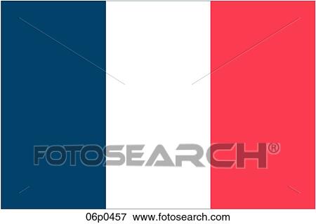 france flag, on land View Large Clip Art Graphic Clip Art - france flag, on land. Fotosearch
