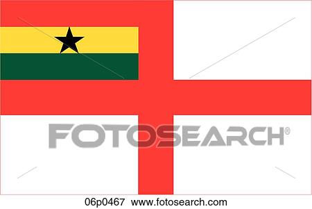 ghana flag, war ensign View Large Clip Art Graphic Clip Art - ghana flag, war ensign. Fotosearch