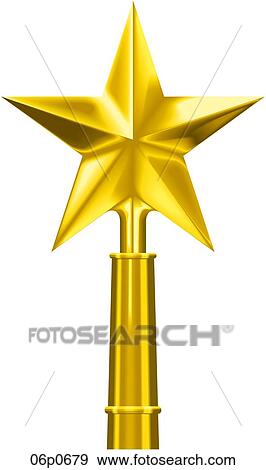 Clip Art - guiding star. Fotosearch