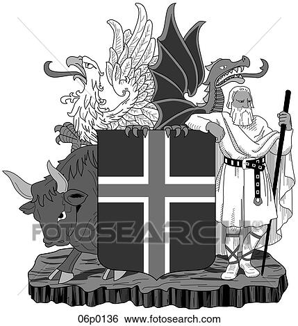 Clip Art - iceland. Fotosearch