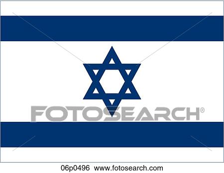 Clip Art - israel flag. Fotosearch