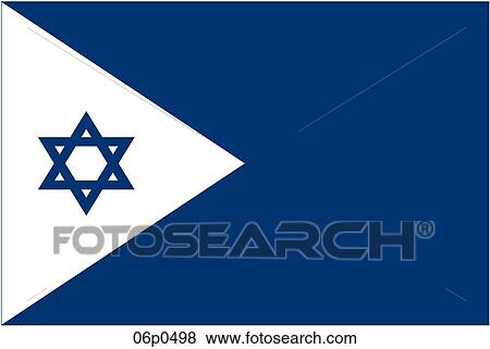 israel flag, war ensign View Large Clip Art Graphic Clip Art - israel flag, war ensign. Fotosearch
