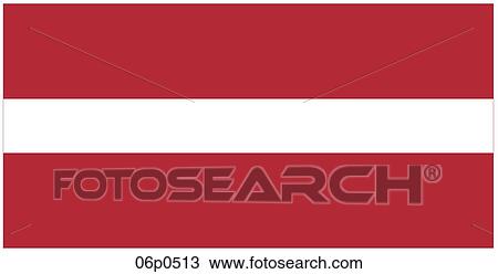 Clipart - latvia flag. Fotosearch