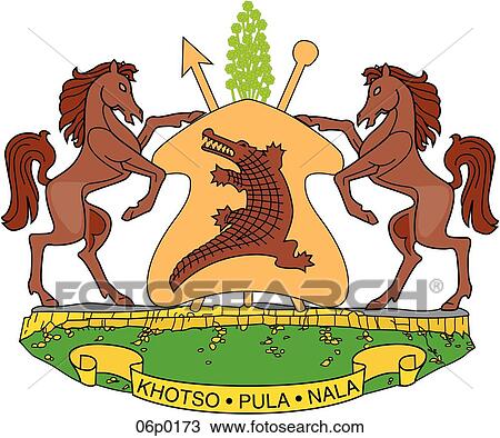 Clipart - lesotho. Fotosearch