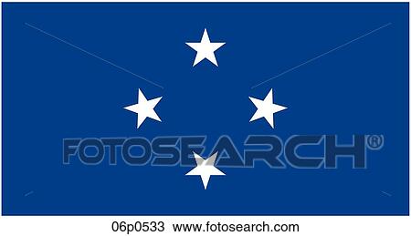 micronesia flag View Large Clip Art Graphic Clipart - micronesia flag. Fotosearch