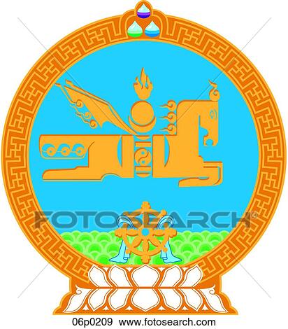 Clip Art - mongolia. Fotosearch