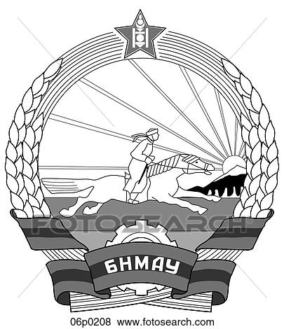 Clip Art - mongolia old. Fotosearch