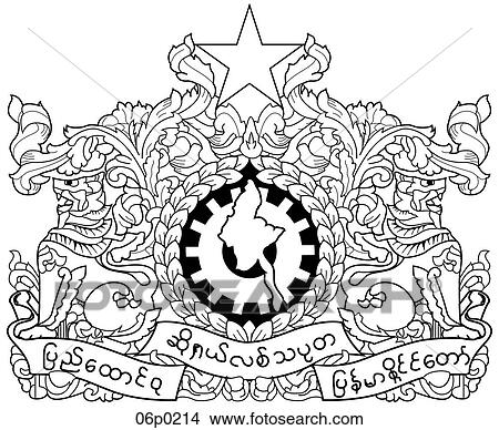 Clipart - myanmar. Fotosearch