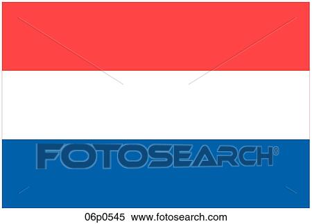 Clipart - netherlands flag. Fotosearch
