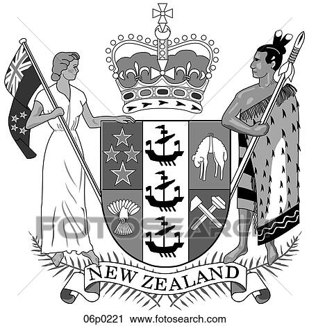 Clipart - new zealand. Fotosearch