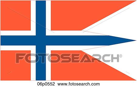 Clipart - norway flag. Fotosearch