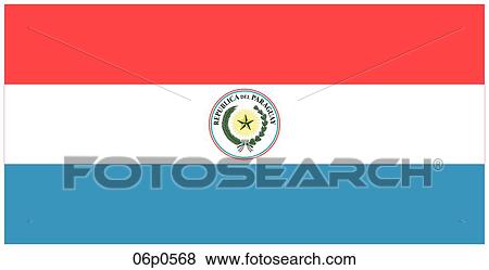 paraguay flag View Large Clip Art Graphic Clip Art - paraguay flag. Fotosearch