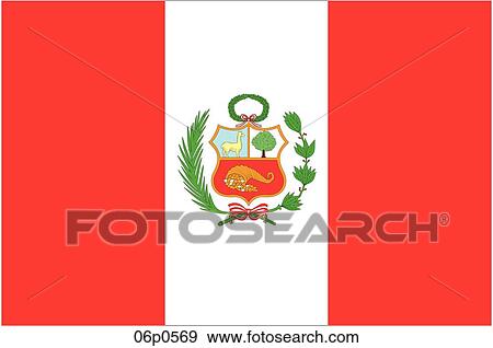 peru flag View Large Clip Art Graphic Clip Art - peru flag. Fotosearch