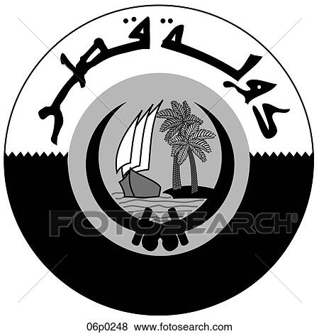 qatar View Large Clip Art Graphic Clip Art - qatar. Fotosearch