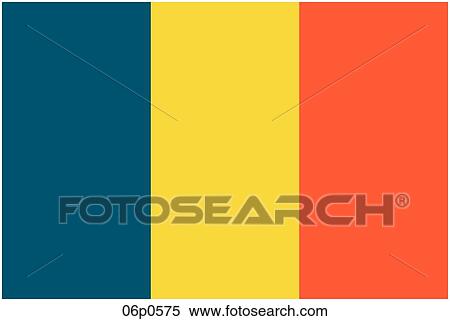 romania flag View Large Clip Art Graphic Clipart - romania flag. Fotosearch