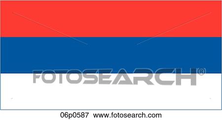 serbia flag View Large Clip Art Graphic Clip Art - serbia flag. Fotosearch