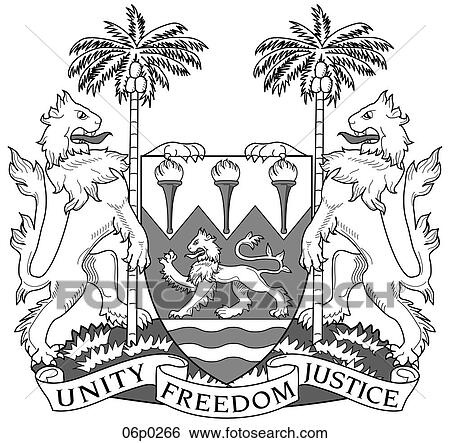 Clip Art - sierra leone. Fotosearch