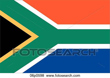 south africa flag View Large Clip Art Graphic Clip Art - south africa flag. Fotosearch