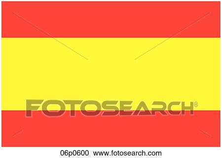 Clipart - spain civil flag. Fotosearch