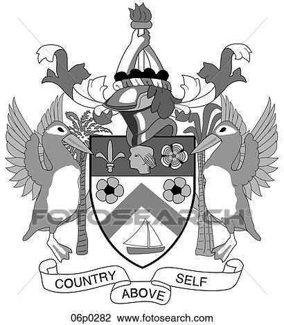 Clipart - st christopher nevis. Fotosearch