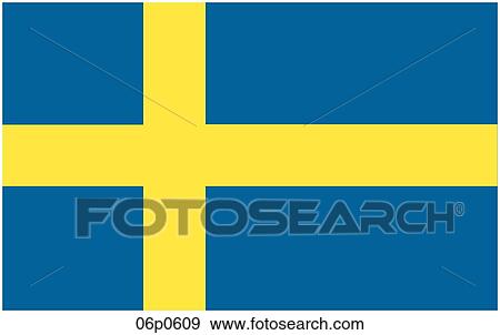 sweden flag View Large Clip Art Graphic Clip Art - sweden flag. Fotosearch