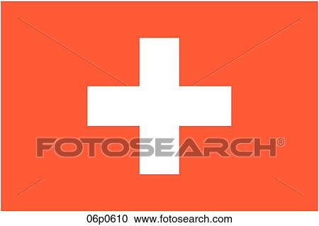 switzerland flag View Large Clip Art Graphic Clipart - switzerland flag. Fotosearch