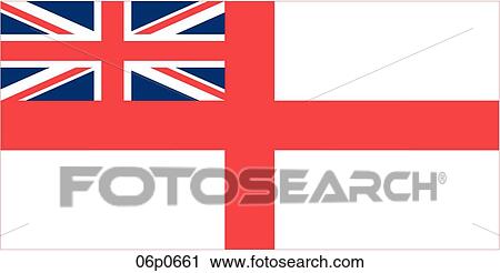 united kingdom war ensign View Large Clip Art Graphic Clipart - united kingdom war ensign. Fotosearch