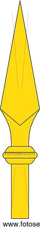 universal spear simple View Large Clip Art Graphic Clip Art - universal spear simple. Fotosearch