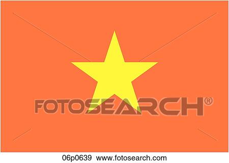 vietnam flag View Large Clip Art Graphic Clip Art - vietnam flag. Fotosearch